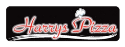 Harrys Pizzeria logo.